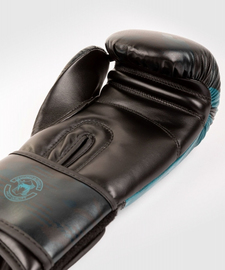 Боксерские перчатки Venum Defender Contender 2.0 Black Green, Фото № 5