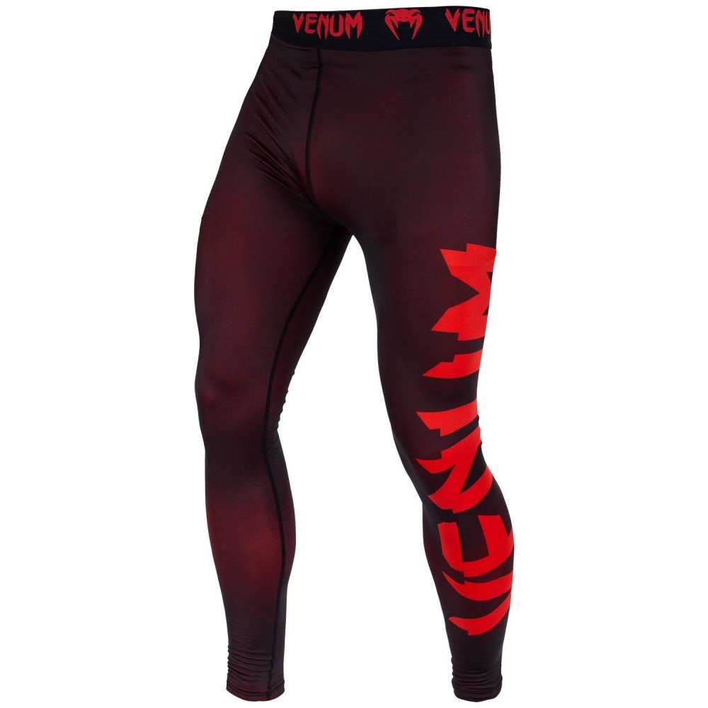 Компрессионные штаны Venum Giant Spats Black/Red