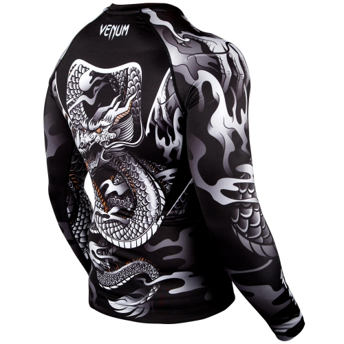 Venum Dragons Flight Rashguard Long Sleeves Black photo