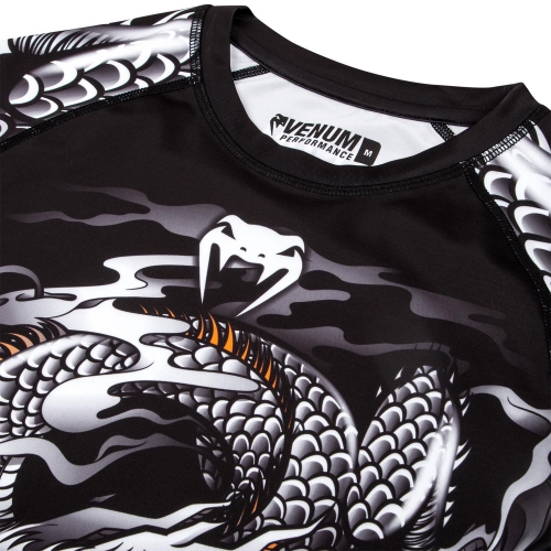 Venum Dragons Flight Rashguard Long Sleeves Black size