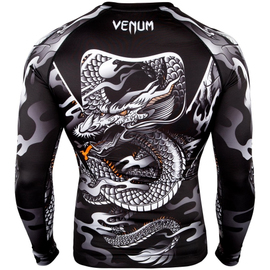 Рашгард Venum Dragons Flight Rashguard Long Sleeves Black, Фото № 2