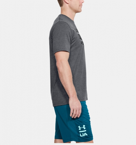 Футболка Under Armour Better Team Issue Wordmark Graphite цена