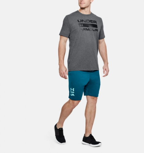 Футболка Under Armour Better Team Issue Wordmark Graphite фото