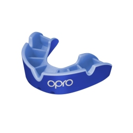 Дитяча капа Opro Self-fit GEN5 Youth Silver Dark Blue & Blue