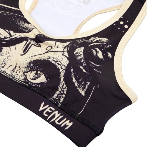 Спортивний топ Venum Santa Muerte Sport Bra Black фото