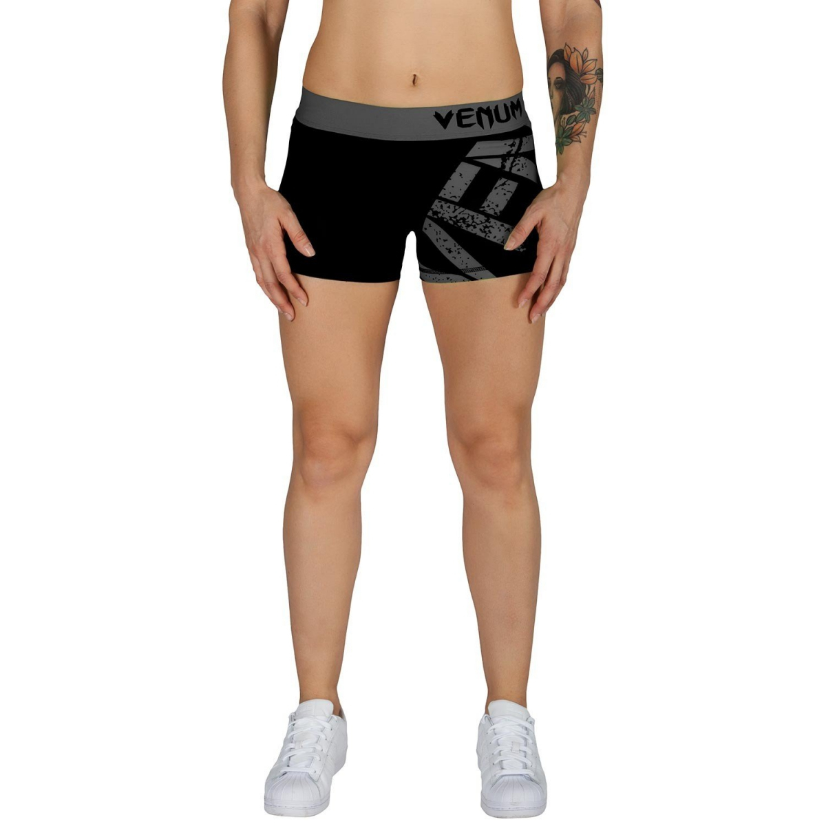 Спортивные шорты Venum Power Shorts Black Grey