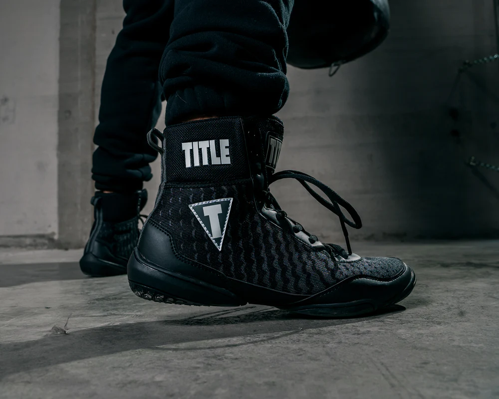 Боксерки Title Boxing Predator II Shoes 2.0 Black Grey оригинал