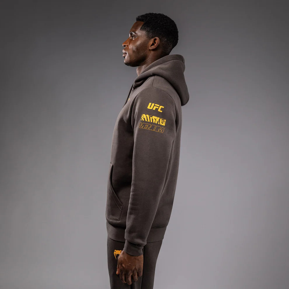 Худі UFC Venum FIGHT WEEK 4.0 PLAIN VERSION Mens Hoodies Brown ціна