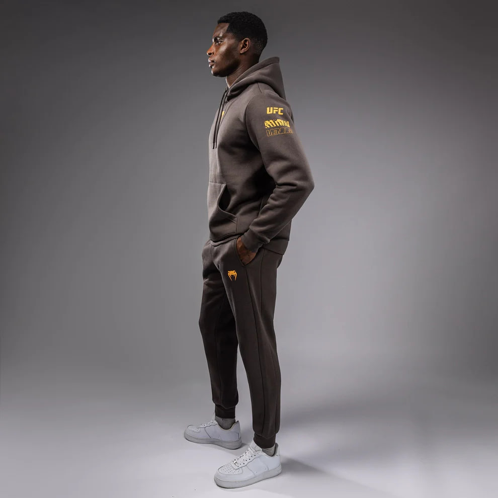 Худі UFC Venum FIGHT WEEK 4.0 PLAIN VERSION Mens Hoodies Brown фото