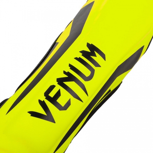 Защита голени для детей Venum Elite Standup Shinguards Neo Yellow купить