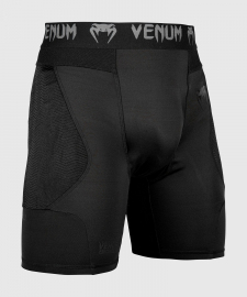 Компрессионные шорты Venum G-Fit Compression Shorts Black Black, Фото № 3