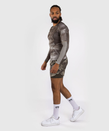 Venum Electron 3.0 Long Sleeve Rashguard Sand photo