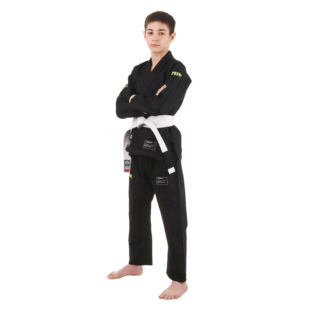 Childrens kimono Peresvit BJJ Gi Kids Core Black photo