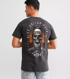 Howitzer Blue Collar Metal Vintage Black T-shirt buy