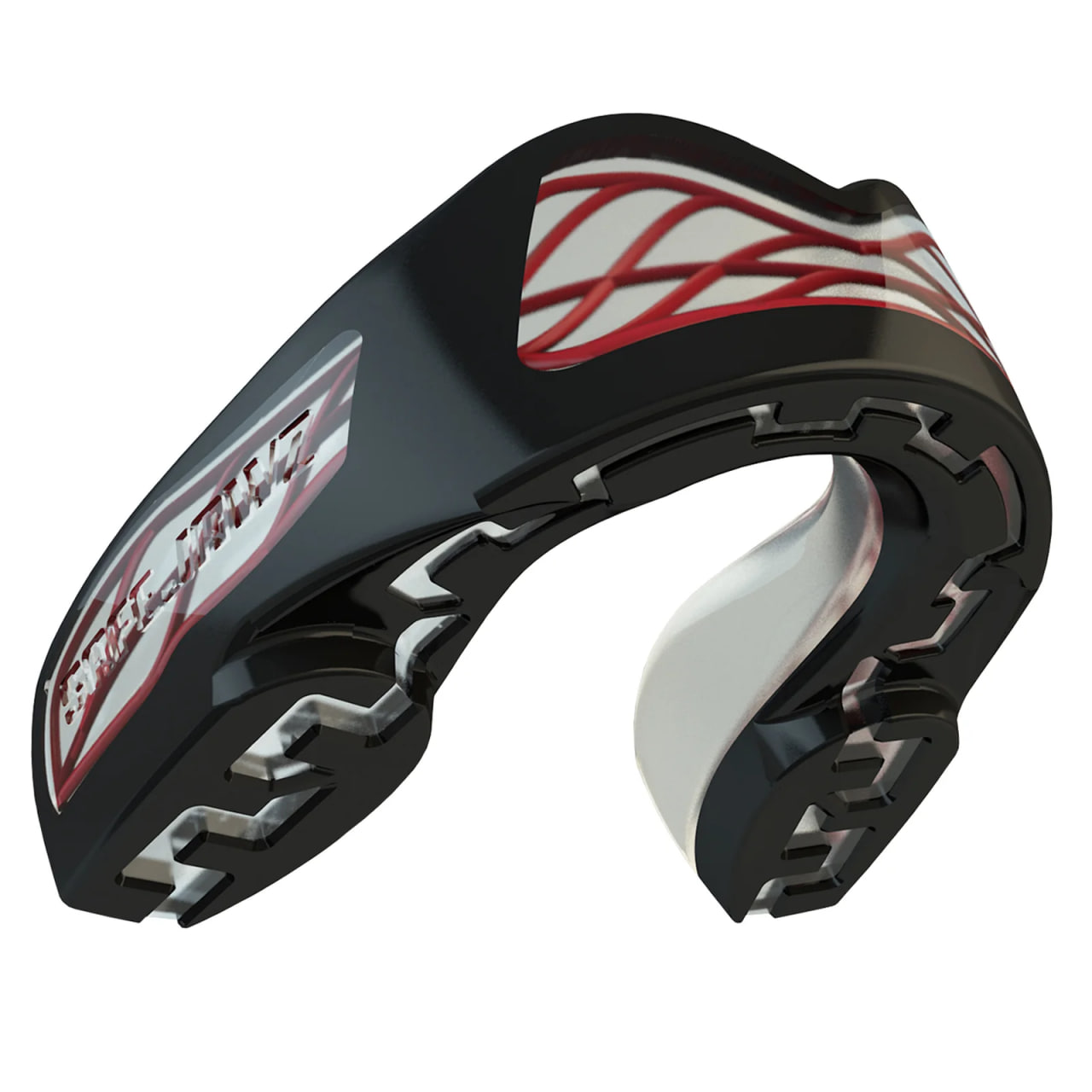 Капа SafeJawz Nitro Series Black and Red  Adult