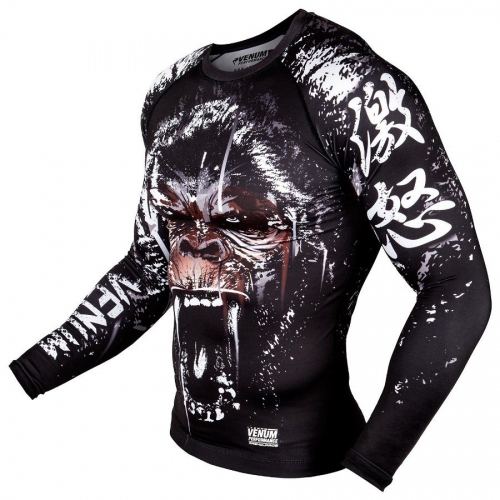 Рашгард Venum Gorilla Rashguard Long Sleeves Black ціна