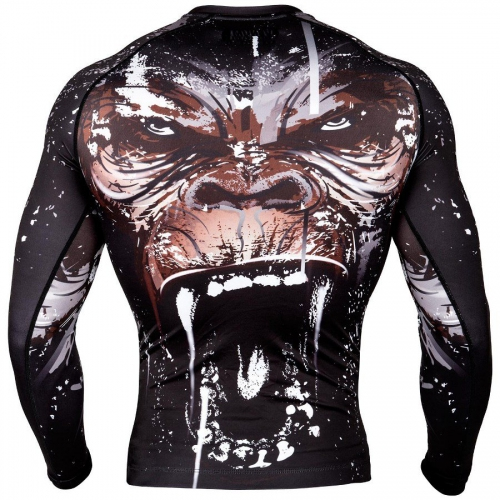 Рашгард Venum Gorilla Rashguard Long Sleeves Black купити