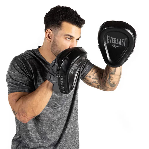 Everlast Powerlock R Focus Mitt Black photo