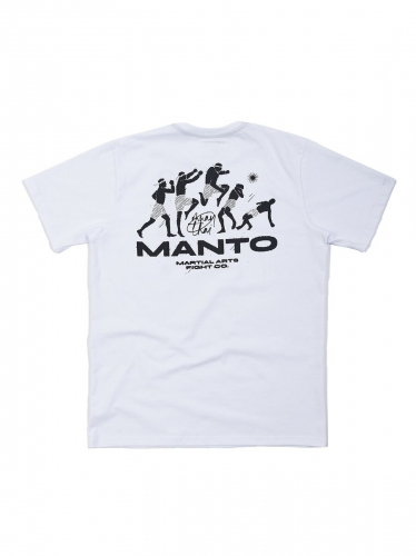 Футболка MANTO T-shirt Sequence White купить