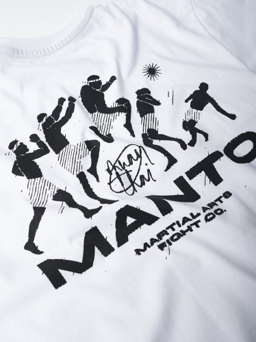 Футболка MANTO T-shirt Sequence White фото