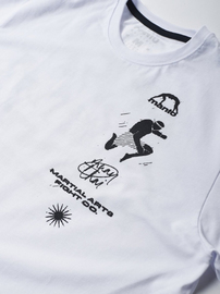 Футболка MANTO T-shirt Sequence White, Фото № 3