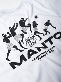 Футболка MANTO T-shirt Sequence White, Фото № 4