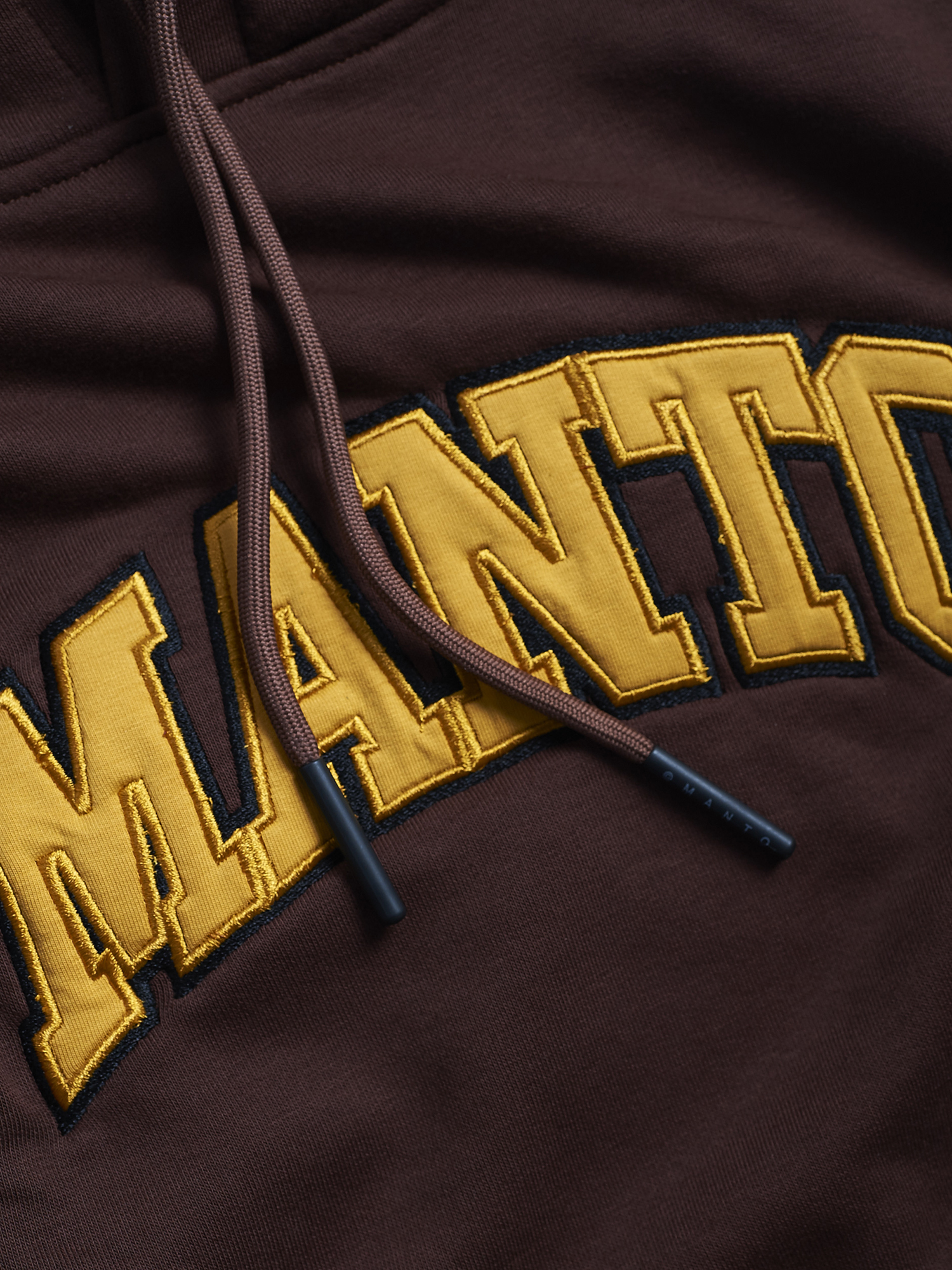 MANTO Hoodie Varsity Brown buy