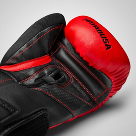 Боксерські рукавиці Hayabusa T3 Boxing Gloves Red Black, Фото № 4