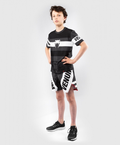 Детские шорты Venum Bandit Fightshorts Black Grey оригінал
