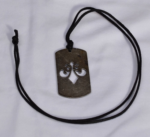 Мужской жетон на шею Affliction Denim Killers цена