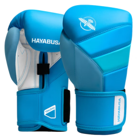 Боксерские перчатки Hayabusa T3 Neon Boxing Gloves Neon Blue