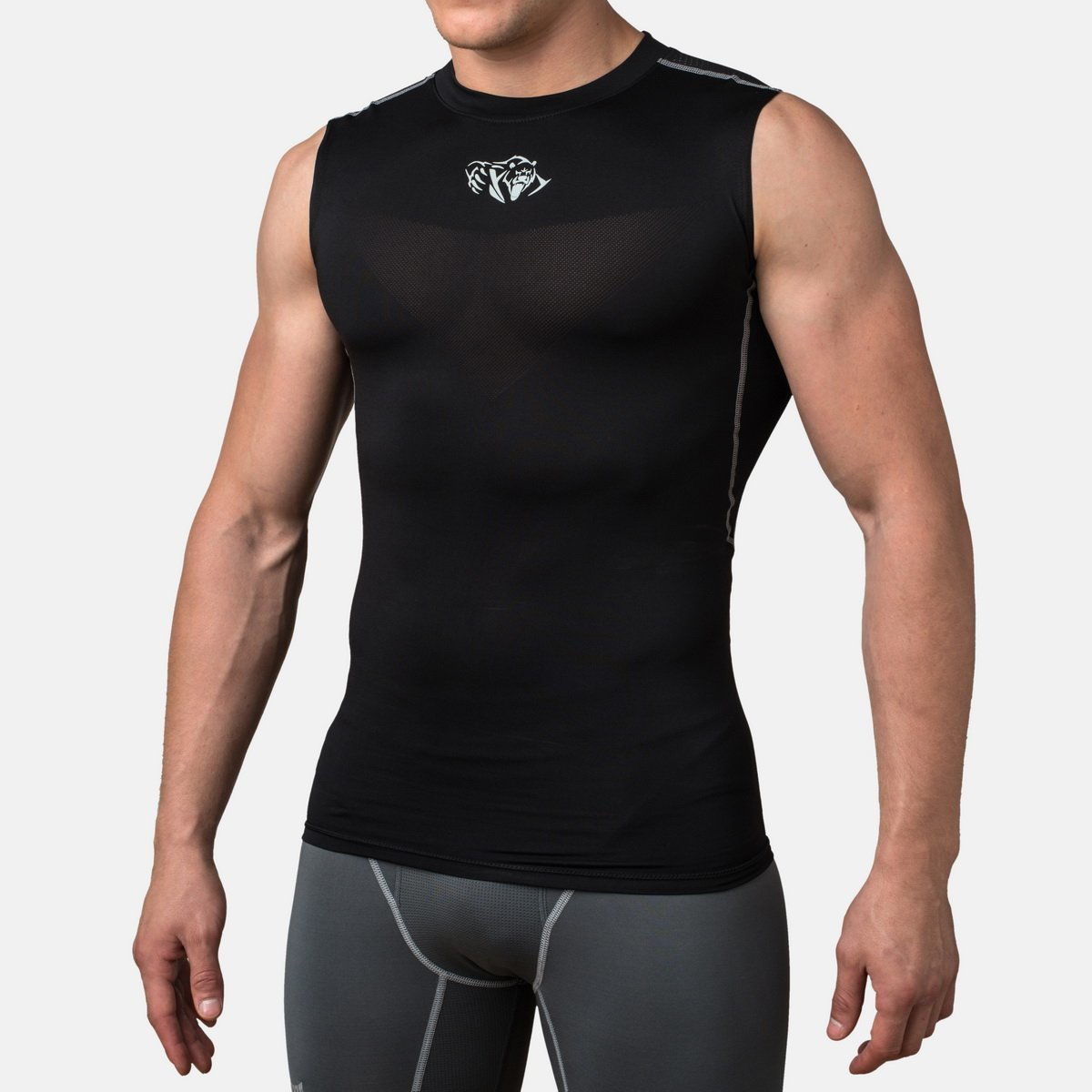 Компрессионная футболка без рукавов Peresvit Air Motion Black Tank