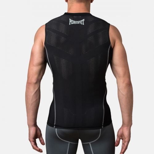 Компресійна футболка без рукавів Peresvit Air Motion Black Tank ціна