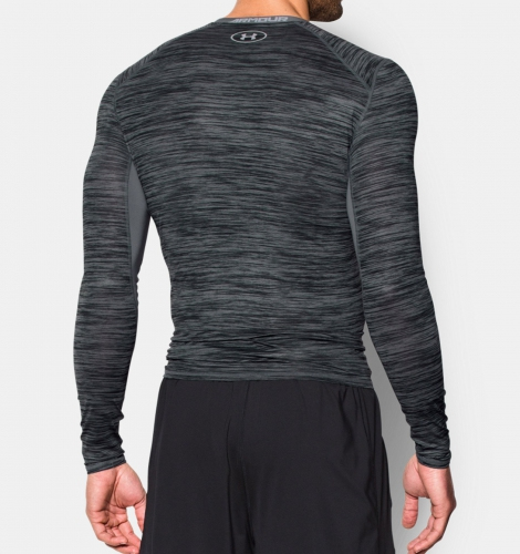 Компресійна футболка Under Armour CoolSwitch Long Sleeve Compression Shirt Graphite купити