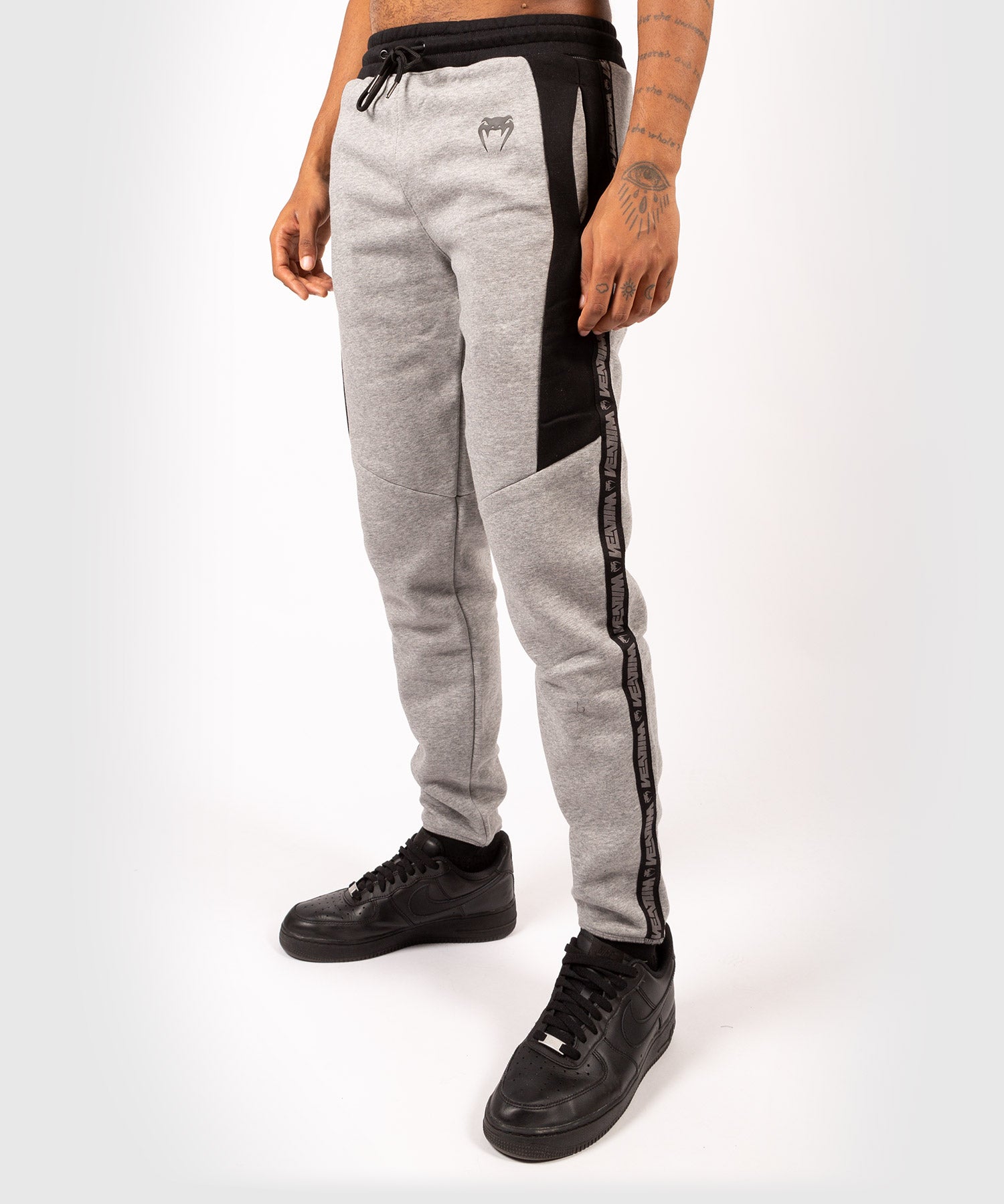 Штаны Venum Connect Joggings Black Dark Heather Grey цена