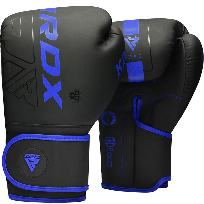 Детские боксерские перчатки RDX F6 Kara Blue