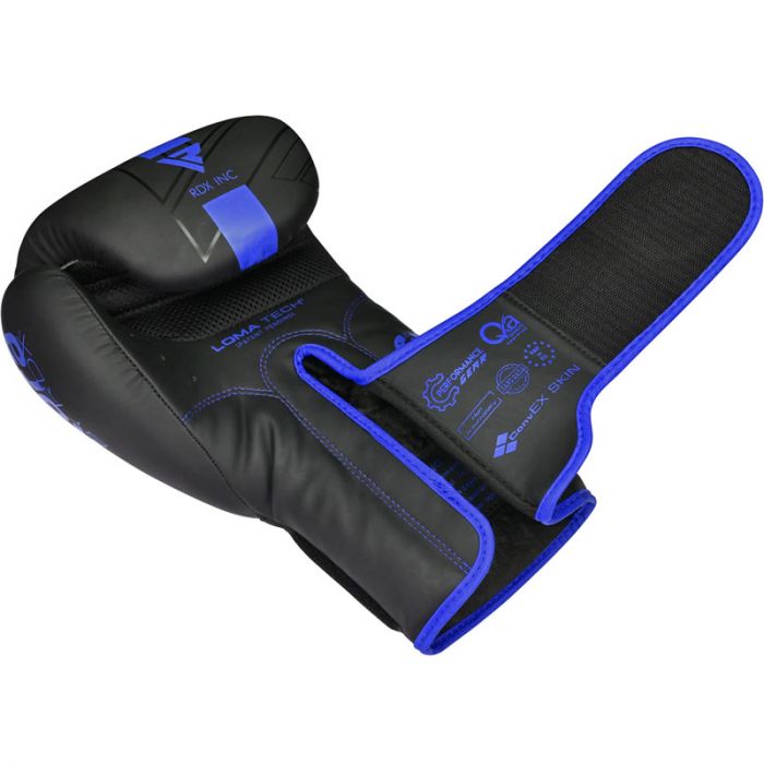 Детские боксерские перчатки RDX F6 Kara Blue фото