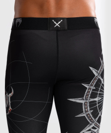 Venum Gladiator 5.0 Mens Spats Black Silver photo