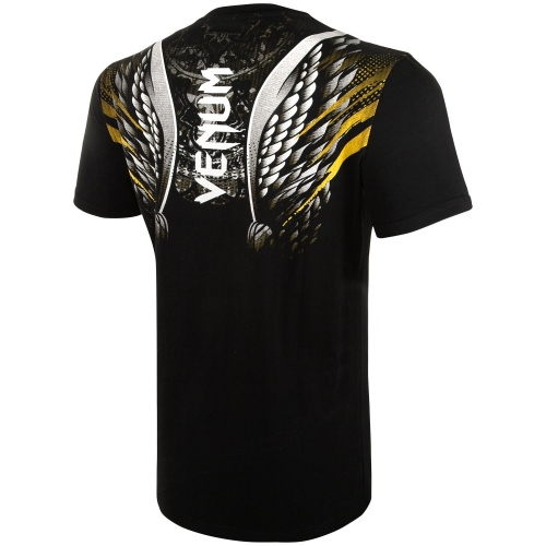 Футболка Venum Viking 2.0 T Shirt Black Yellow фото