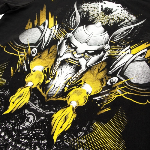 Футболка Venum Viking 2.0 T Shirt Black Yellow розмір