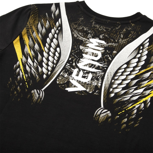 Футболка Venum Viking 2.0 T Shirt Black Yellow де купити