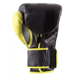 Перчатки боксерские Hayabusa Ikusa 16oz Black-Yellow, Фото № 3