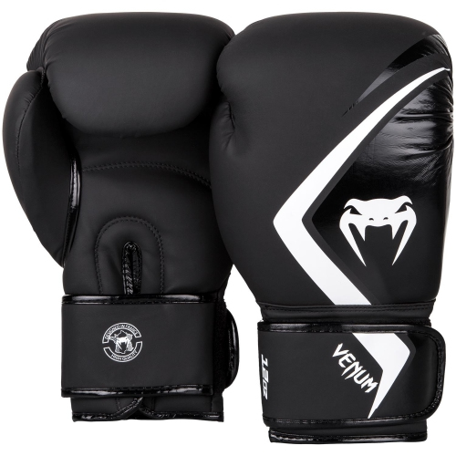 Боксерские перчатки Venum Contender 2.0 Boxing Gloves Black White купить