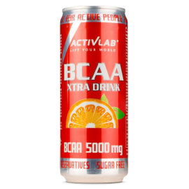 Аминокислота ActivLab BCAA Xtra Drink 5000 mg 330 ml Orange Flavour