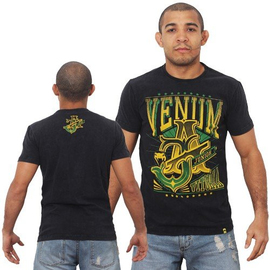 Футболка Venum Jose Aldo Vitoria T-shirt - Black-Green