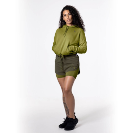 Женская толстовка Hayabusa Women’s Cozy Fleece Cropped Hoodie размер