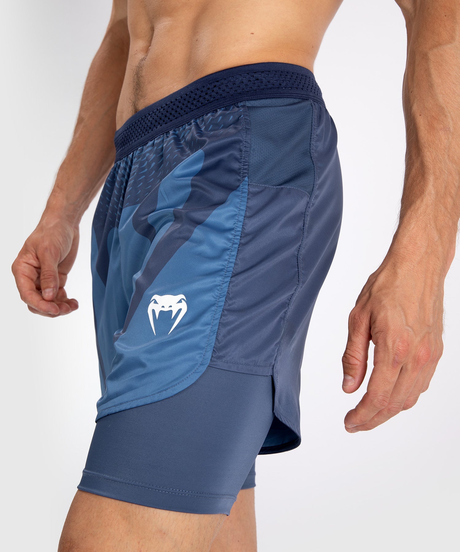 Шорты для MMA Venum Attack Fightshorts Navy Blue оригинал