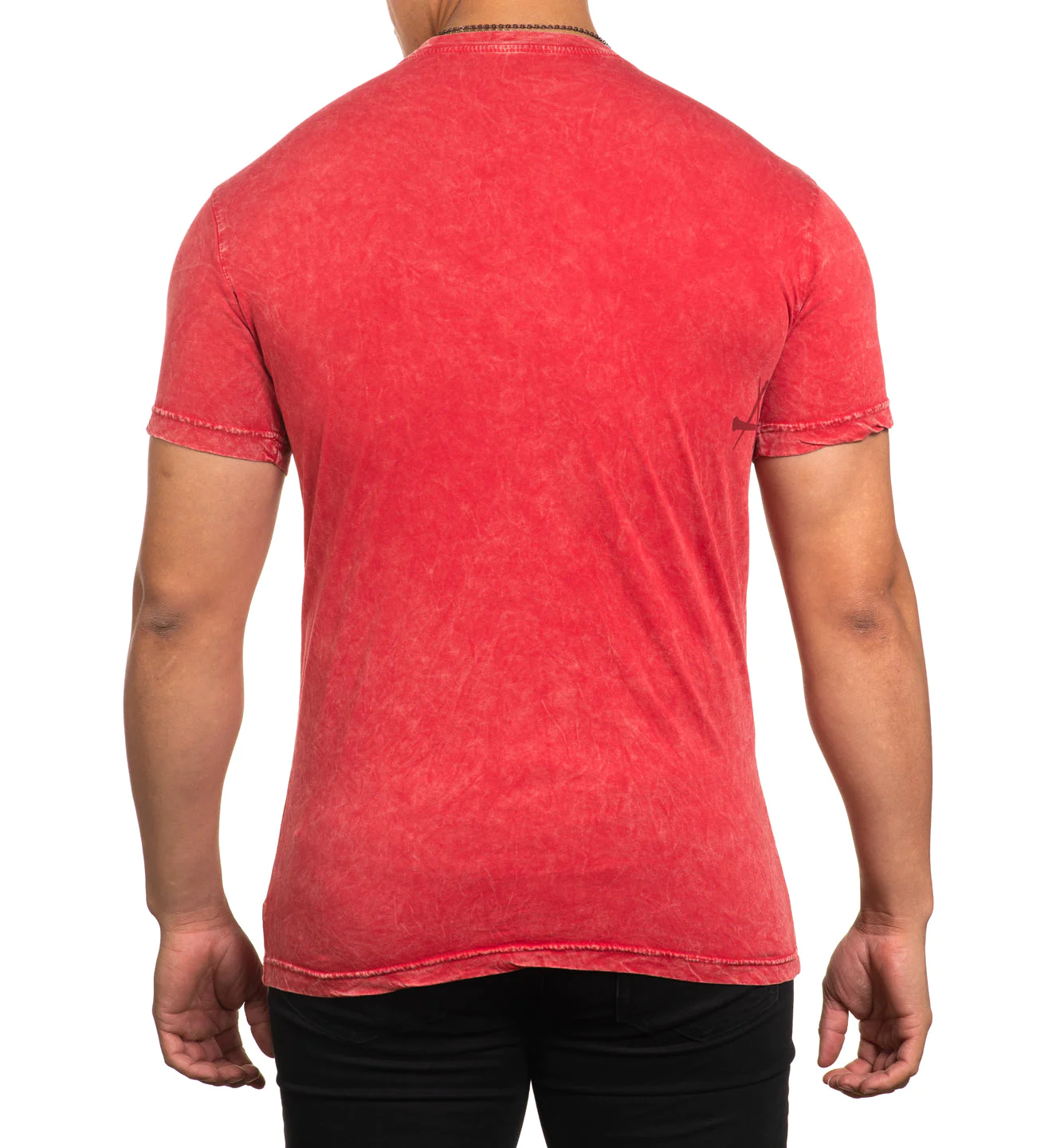 Футболка Affliction Toxic Wrath A25797 Cherry Lava Wash купити