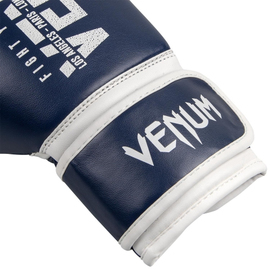 Боксерские перчатки для детей Venum Signature Kids Boxing Gloves Navy Blue , Фото № 3