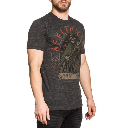 Футболка Affliction Tall Grass Black ціна